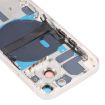 iPhone 13 mini Battery Back Cover with Keys, Tray, Flex & Charging (White) - 5