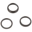 iPhone 14 Pro Rear Camera Glass Lens Protector Ring 3PCS Black - 3