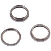 iPhone 14 Pro Rear Camera Glass Lens Protector Ring 3PCS Deep Purple - 3