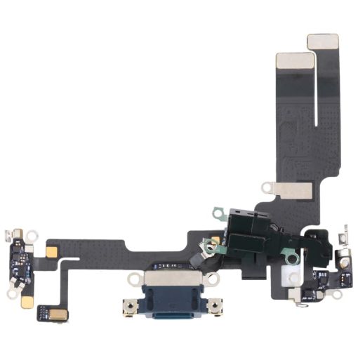iPhone 14 Dark Blue Original Charging Port Flex Cable Replacement - 1