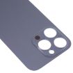 iPhone 14 Pro Purple Glass Back Cover with Big Camera Hole Replacement - 4