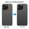 iPhone 15 Pro Max Glass Back Cover with Camera Lens (Black) - 6