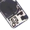 iPhone 15 Green Glass Back Cover with Flash Bracket & Wireless Charging - 5