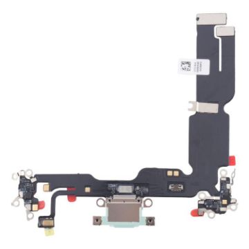 iPhone 15 Plus Charging Port Flex Cable - Blue Replacement Part - 1