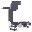 iPhone 15 Pro Charging Port Flex Cable - White Replacement Part - 1