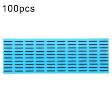 iPhone 15 Pro LCD Bottom Adhesive Stickers 100pcs Set - Black - 1