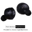 Air Twins TWS1 Bluetooth V5.0 Wireless Earphones with Charging Box (Black) - 5