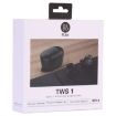 Air Twins TWS1 Bluetooth V5.0 Wireless Earphones with Charging Box (Black) - 7