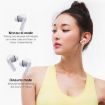 ETE-13 Mini Binaural Stereo Bluetooth 5.0 Sports Earphones - White - 4