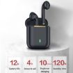J18 Bluetooth 5.0 TWS Wireless Earphones with Charging Box - Black - 5