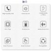 J18 Bluetooth 5.0 TWS Wireless Earphones with Charging Box - Green - 4