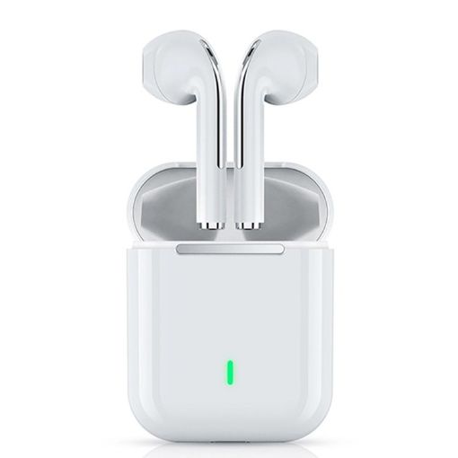 T&G J18 Bluetooth 5.1 TWS Wireless Earphones with Charging Box White - 1