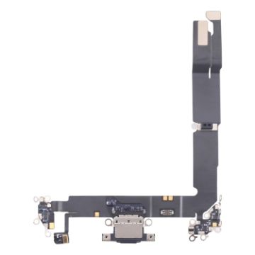 iPhone 16 Plus Black Original Charging Port Flex Cable Replacement - 1