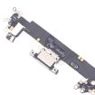 iPhone 16 Plus Charging Port Flex Cable White - Original Replacement - 4