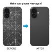 iPhone XR Black Back Cover with iP16 Appearance Imitation - 6