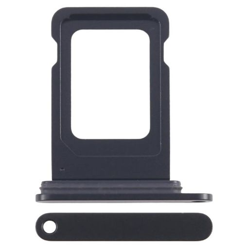 iPhone 16e SIM Card Tray Black - Replacement Part - 1