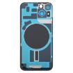 iPhone 14 China Version Blue Battery Back Cover with Middle Frame - 3