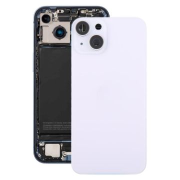 iPhone 14 EU Battery Back Cover & Middle Frame - Purple - 1