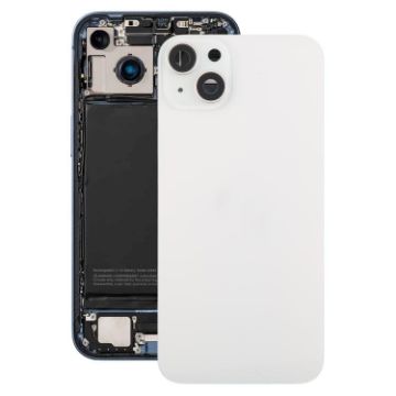 iPhone 14 Plus China Version Battery Back Cover with Frame - White - 1