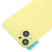 iPhone 14 Plus China Version Yellow Battery Back Cover with Frame - 5