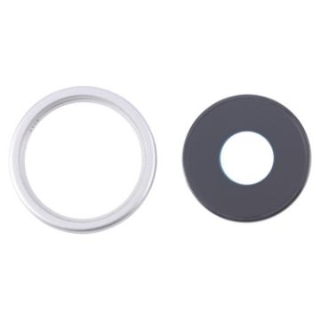 iPhone 16e Rear Camera Lens Cover White - Replacement Part - 1
