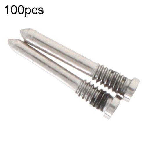 iPhone 16e Charging Port Screws 100pcs Set Silver - 1