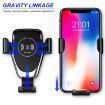 C6 Gravity Induction Car Qi Wireless Charger Fast Charging Phone Holder - 8