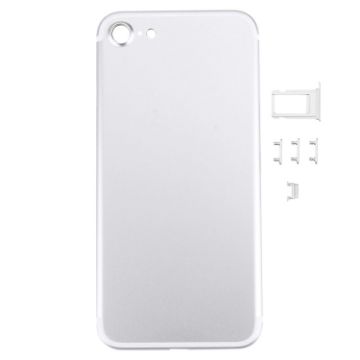iPhone 7 5-in-1 Full Assembly Housing Cover Silver (Back + Keys) - 1