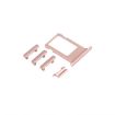 iPhone 7 Rose Gold Card Tray + Volume Control + Power + Mute Switch Key - 4