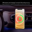 X16 Magsafe Car Vent Mount 15W Fast Charging Qi Wireless Charger Black - 7