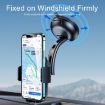 USAMS ZJ063 Retractable Phone Holder for 4.7-7.2" Phones - Black - 8