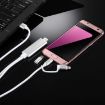3 in 1 Micro USB, 8 Pin & Type-C to HDMI Adapter Cable - Silver, 1080P HD - 8