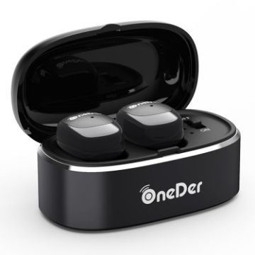 Oneder W11 TWS Wireless Bluetooth Earphones Earbuds Stereo Headset Black - 1