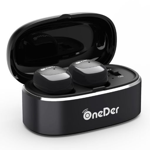 Oneder W11 TWS Wireless Bluetooth Earphones Earbuds Stereo Headset Black - 1
