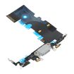 iPhone 8 Charging Port Flex Cable - Silver Replacement Part - 3