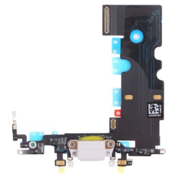 iPhone 8 Charging Port Flex Cable - Light Grey Original Replacement - 1