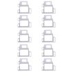 10 PCS Flash Light Positioning Ring for iPhone 8 - Enhance Photography - 2