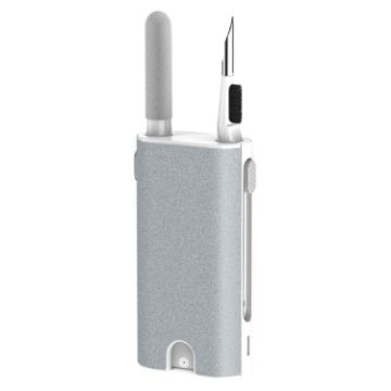 Q6 5-in-1 Wireless Earphone Charger & Phone Screen Cleaning Kit - 1