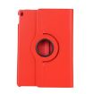 Litchi Texture Red Leather Case for iPad Pro 10.5/Air 2019, 360 Spin - 3