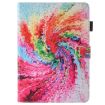 iPad Pro 10.5" Swirl Watercolor Flip Leather Case with Holder & Slots - 2
