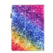 iPad Pro 10.5" Colorful Crystal Print PU Leather Case with Holder & Slots - 3