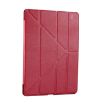 iPad Pro 10.5" Red Silk Texture Flip Leather Case with Holder & Sleep/Wake - 2