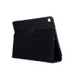 iPad Pro 10.5" Litchi Texture Leather Case with Holder - Black - 5