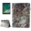 iPad Pro 10.5" Brown Marble Flip Leather Case with Holder & Wallet - 1