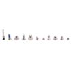 iPhone X White Complete Set Screws and Bolts - 2