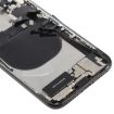 iPhone X Black Battery Back Cover Assembly with Buttons & Speaker - 5