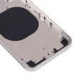 iPhone X Back Housing Cover iP13 Pro Look - White - 4