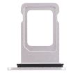 iPhone XR Double SIM Card Tray - White (Dual SIM Compatible) - 2