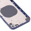 iPhone XR Back Housing Cover - iP13 Lookalike (Blue) - 4