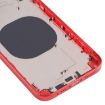 iPhone XR Back Housing Cover Red - iP13 Appearance Imitation - 4
